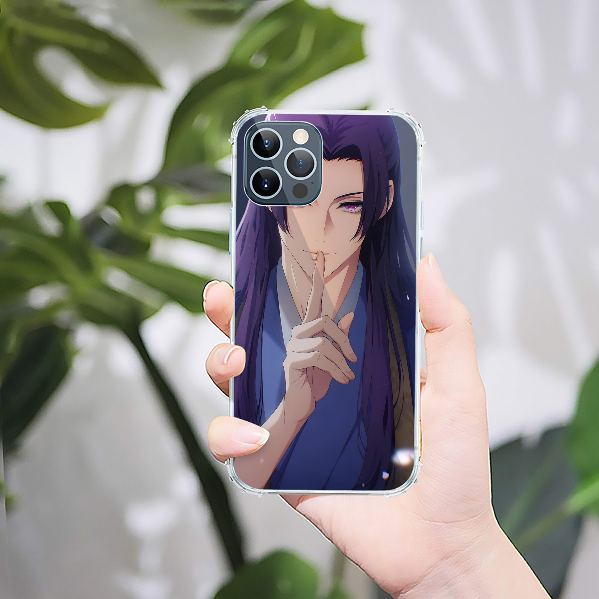 （画像用） 薬屋のひとりごと The Apothecary Diaries 【iPhone 12シリーズ対応】透明スマホケース（クリアソフトケース）
